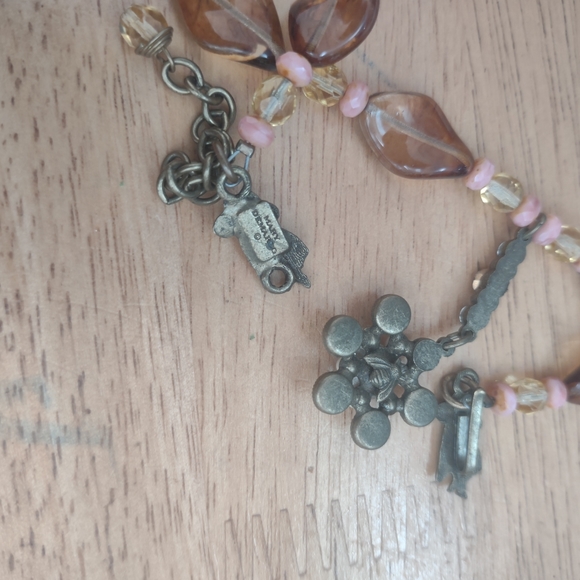 Mary Demarco whimsical fairycore retro floral necklace - Picture 5 of 8